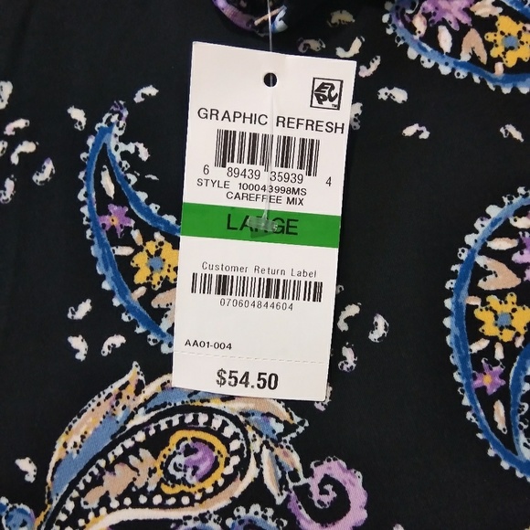 Style & Co.  Carefree Blouse WT-2 - Picture 4 of 5